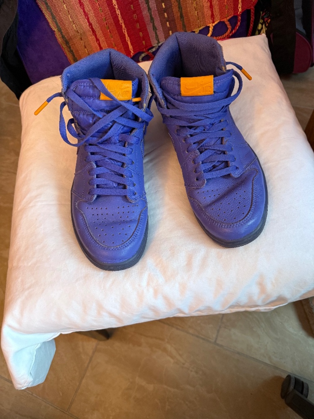 Air Jordan 1 Retro High OG Gatorade “Rush Violet” Be Like Mike Men’s 9